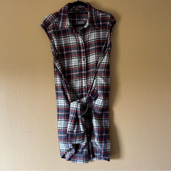 Audrey 3+1 Flannel Dress - Size Medium - Picture 1 of 8
